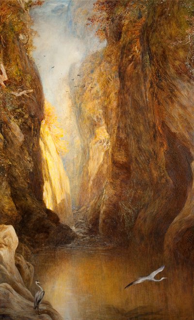 The Fairy Glen, Bettws-y-Coed by Henry Clarence Whaite